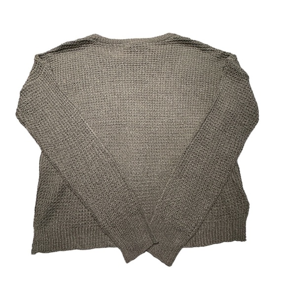 Wet Seal Crew Neck Cable Knit Sweater - Picture 4 of 4